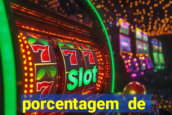 porcentagem de jogos pagantes slots